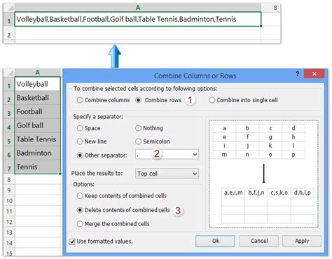 Click Replace All. . Convert excel column to comma separated list with single quotes
